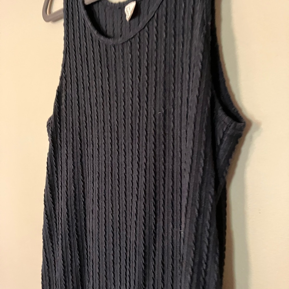 Knit Navy Bodycon Dress